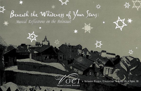 Poster for Beneath the Whiteness of Your Stars, April 1999