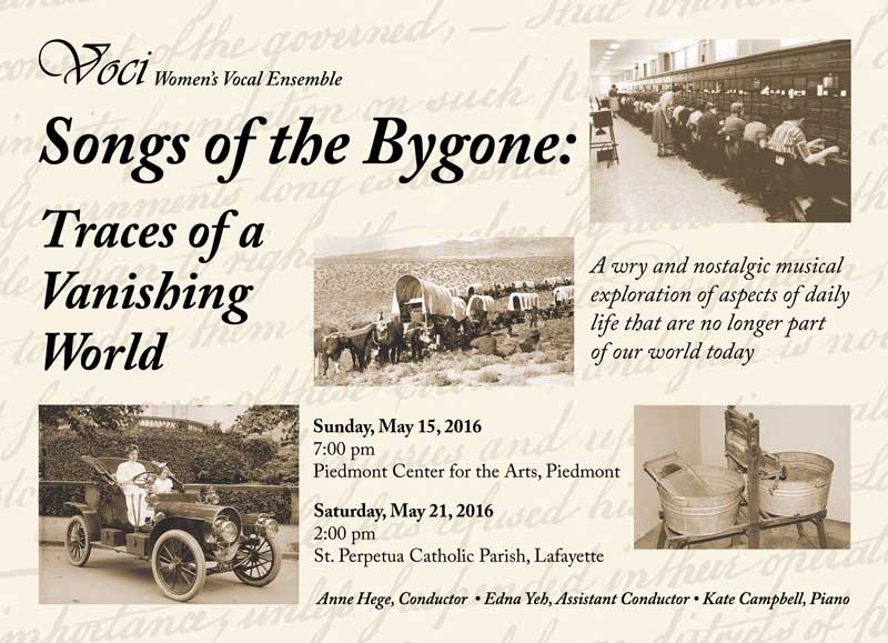 Poster for Songs of the Bygone