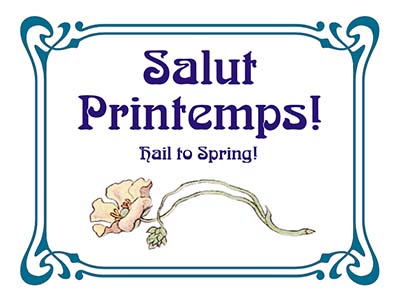Poster for Salut Printemps!