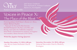 Poster for Voices in Peace X: The Place of the Blest