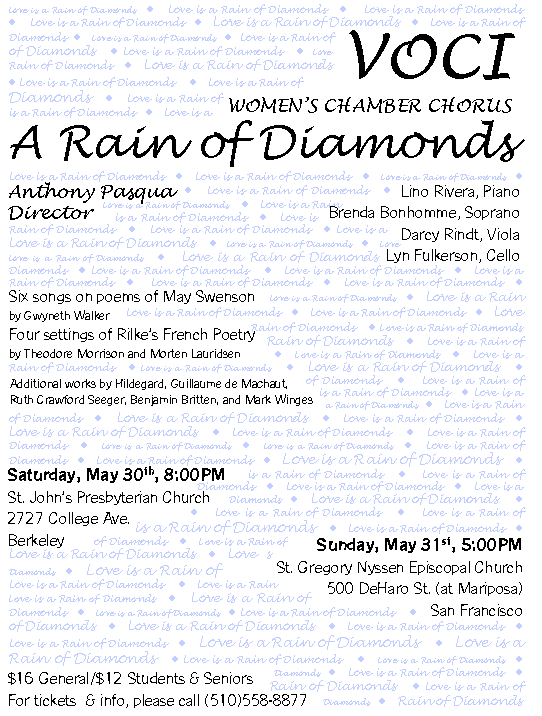 Poster for A Rain of Diamonds